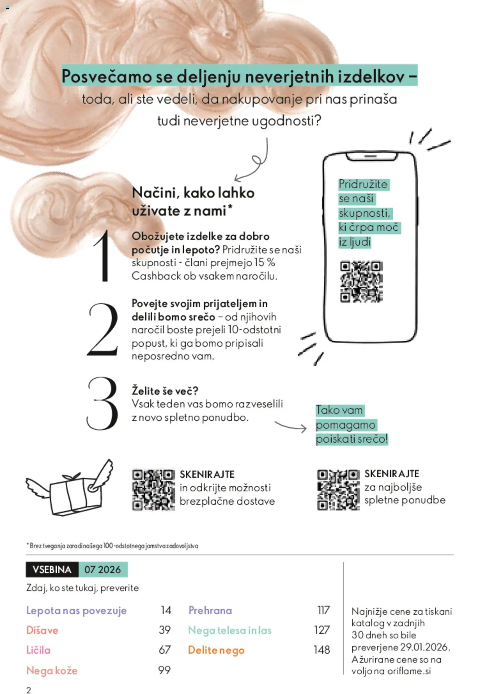 Predogled kataloga iz trgovine Oriflame veljaven od 13.05.2026 - Licila
