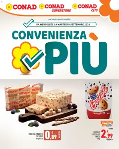 Anteprima dell'opuscolo Conad volantino Convenienza Più dal negozio Conad valido da 02/09/2026