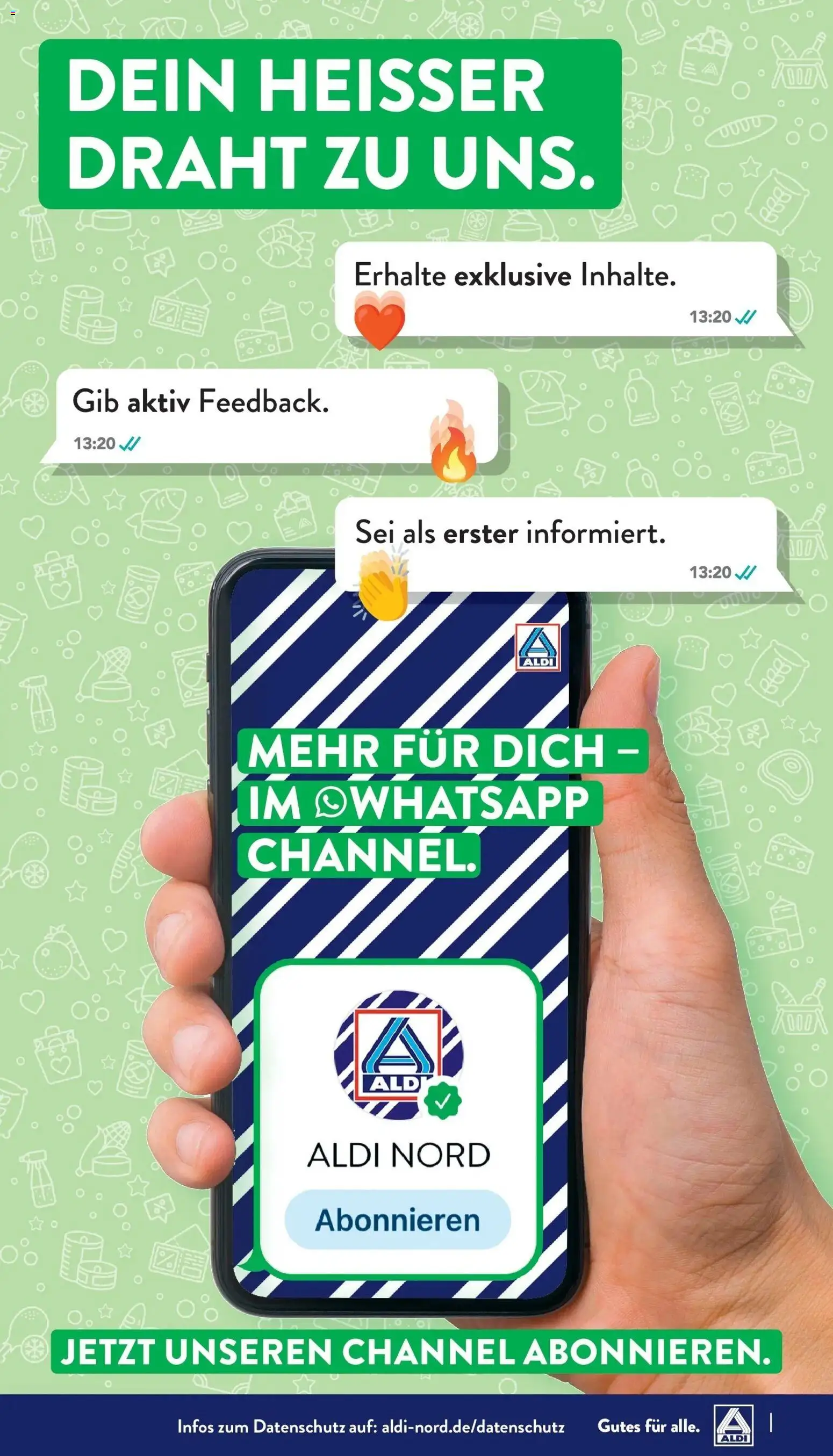 Vorschau von dem Prospekt des Geschäftes Aldi, gültig ab dem 26.10.2026