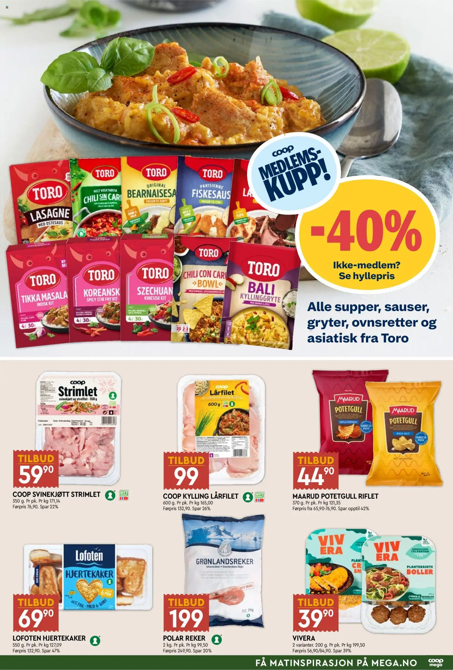 Forhåndsvis Coop Mega kundeavis fra butikk Coop Mega gyldig fra 24/08/2026