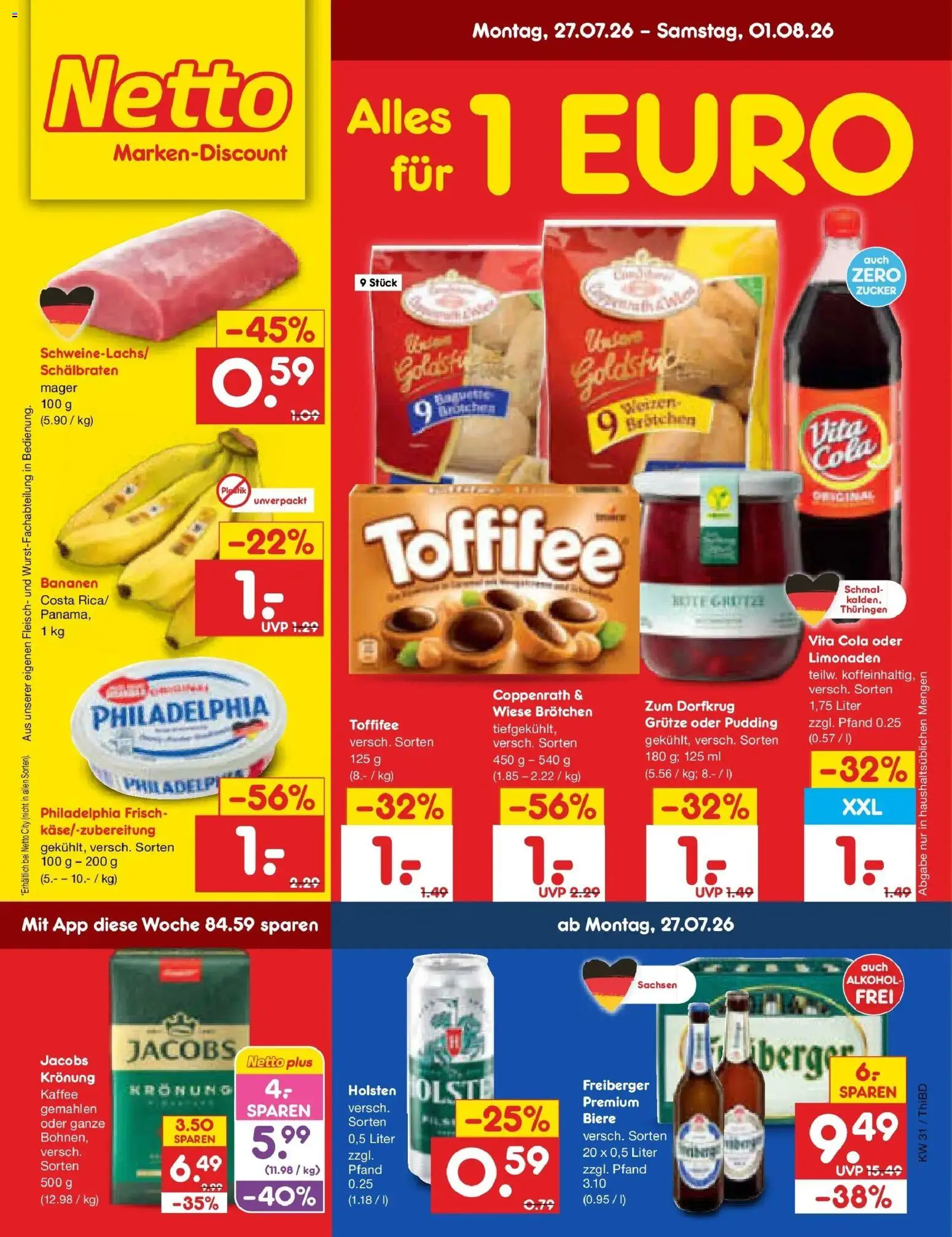 Vorschau von dem Prospekt des Geschäftes Netto Marken-Discount, gültig ab dem 27.07.2026