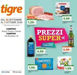 Anteprima dell'opuscolo Tigre volantino Ciampino dal negozio Tigre valido da 25/09/2026