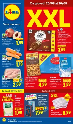 Anteprima dell'opuscolo Lidl volantino dal negozio Lidl valido da 20/08/2026