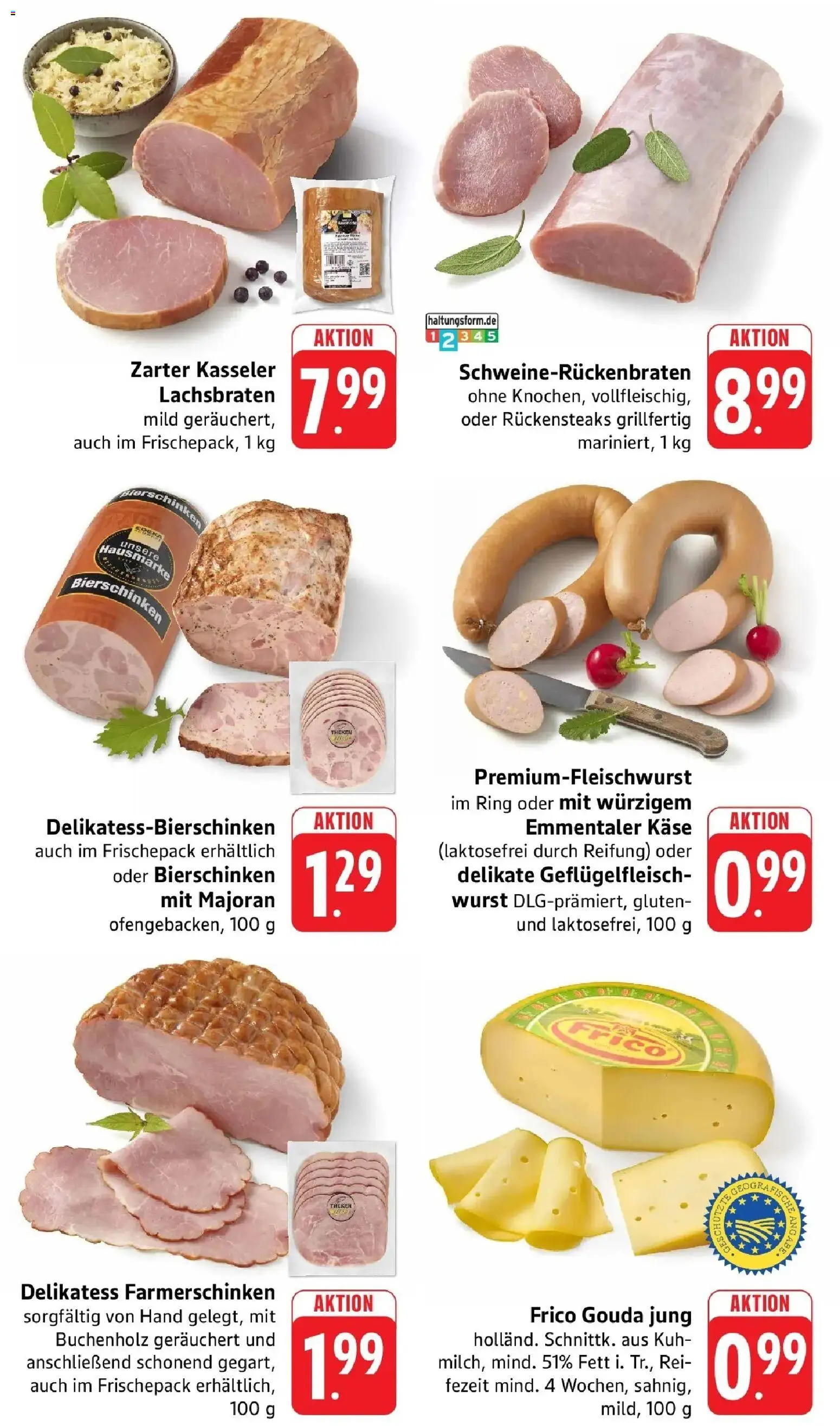 Vorschau von dem Prospekt des Geschäftes nah & gut, gültig ab dem 26.10.2026 - Käse, Wurst, Gouda
