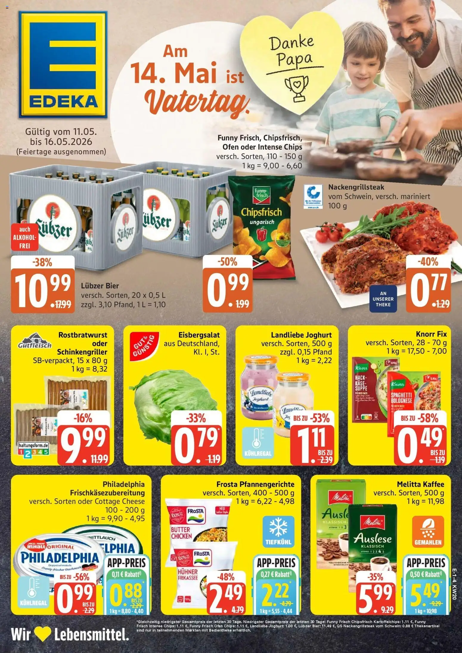 Vorschau von dem Prospekt des Geschäftes Edeka, gültig ab dem 10.05.2026