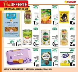 Anteprima dell'opuscolo Conad volantino offerte Campania dal negozio Conad valido da 23/09/2026