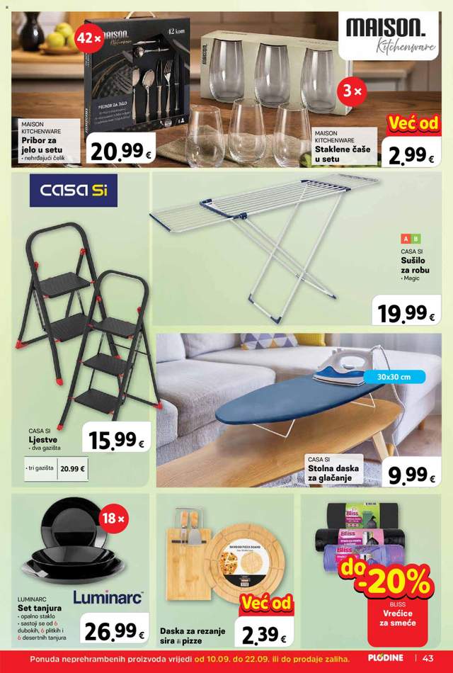 Novi Plodine katalog od 10.09.