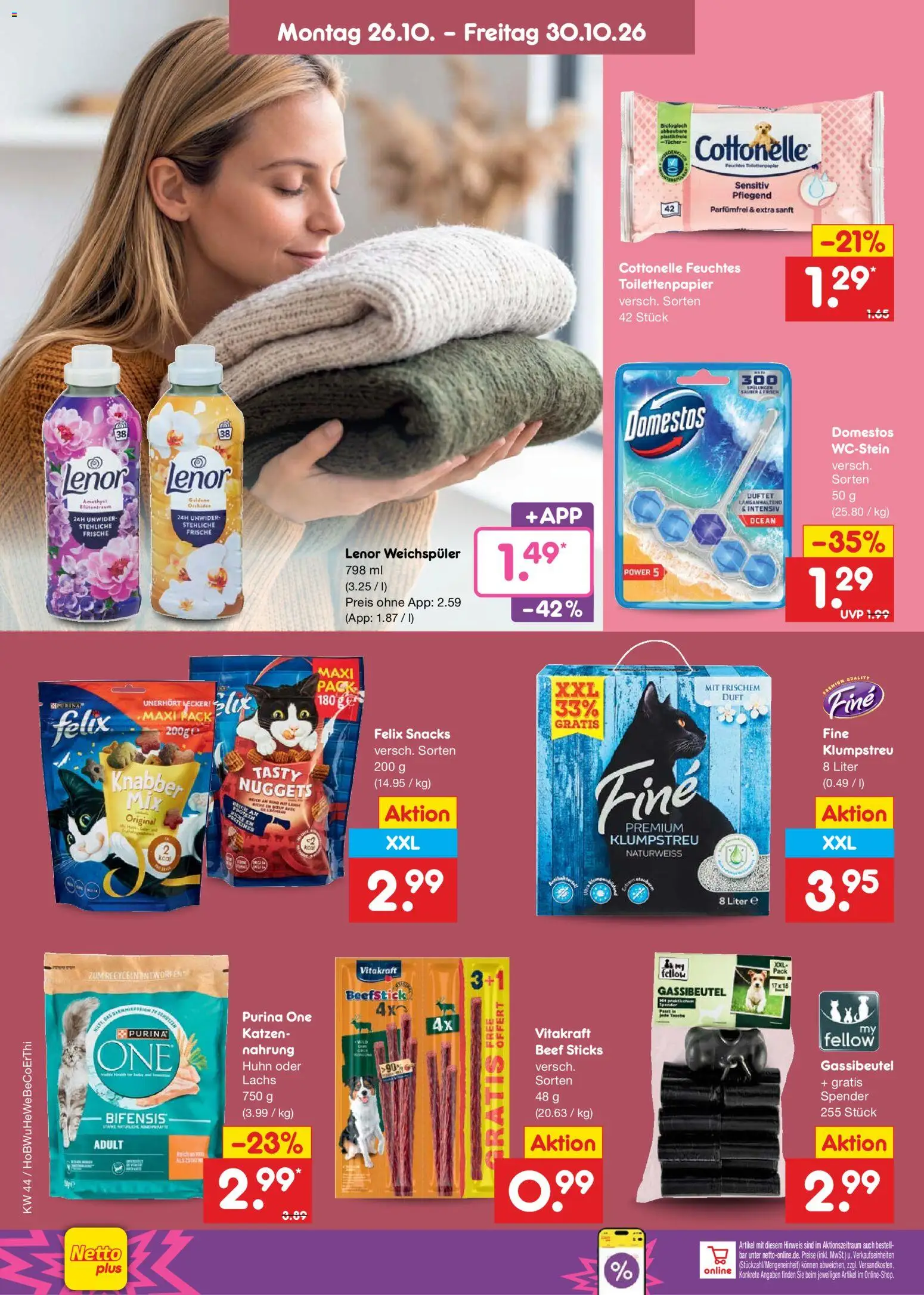 Vorschau von dem Prospekt des Geschäftes Netto Marken-Discount, gültig ab dem 26.10.2026