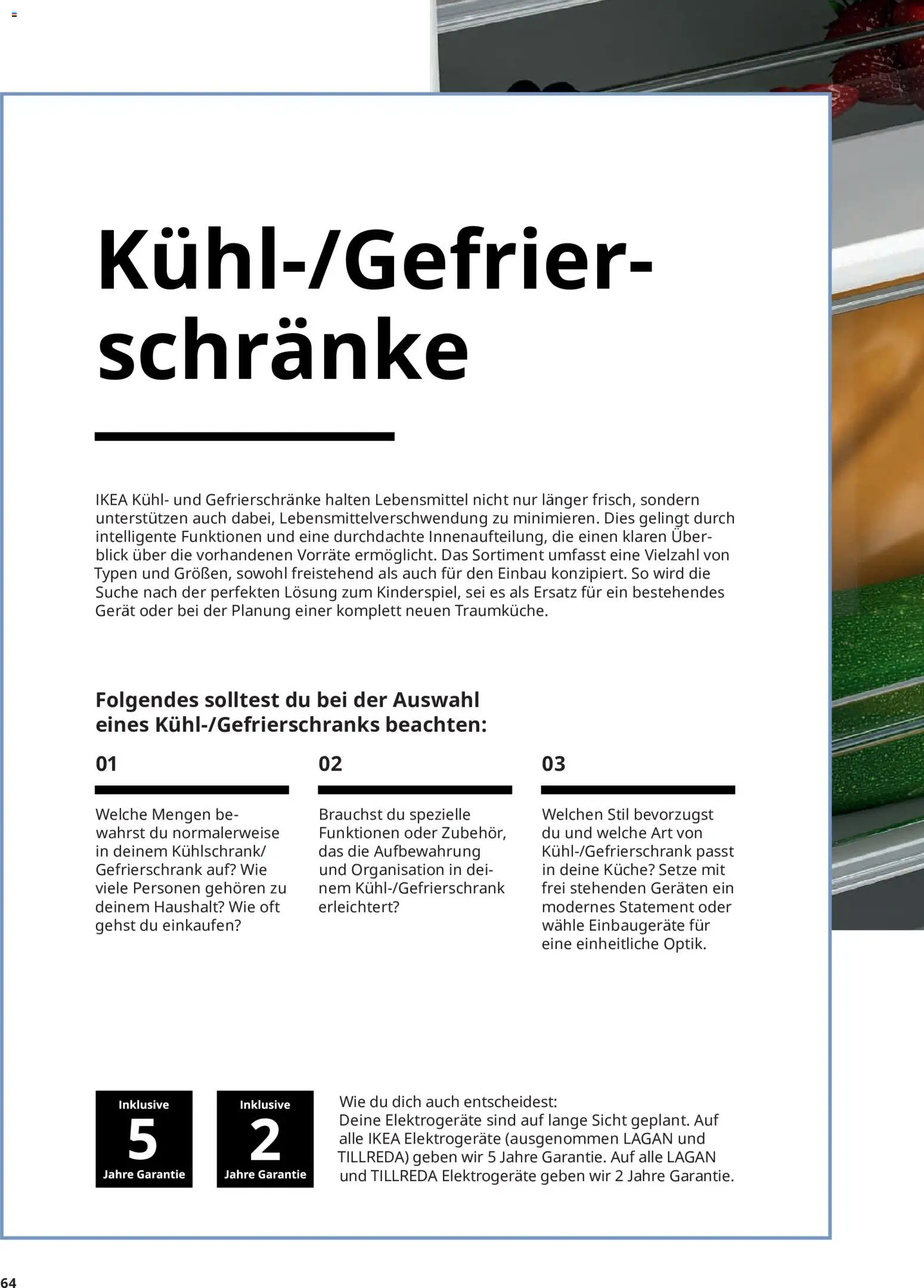 Vorschau von dem Prospekt des Geschäftes Ikea, gültig ab dem 11.09.2026 - Küche, Gefrierschrank