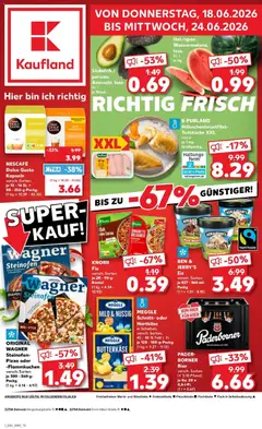 Vorschau von dem Prospekt des Geschäftes Kaufland, gültig ab dem 18.06.2026