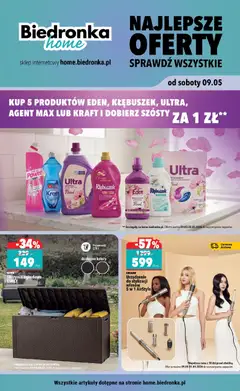Pogląd gazetki "Biedronka gazetka - Home" ze sklepu Biedronka ważnej od 09.05.2026