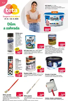 Náhled nabídky: TETA Drogerie TETA Drogerie leták - Dům a zahrada platný od 27.08.2026