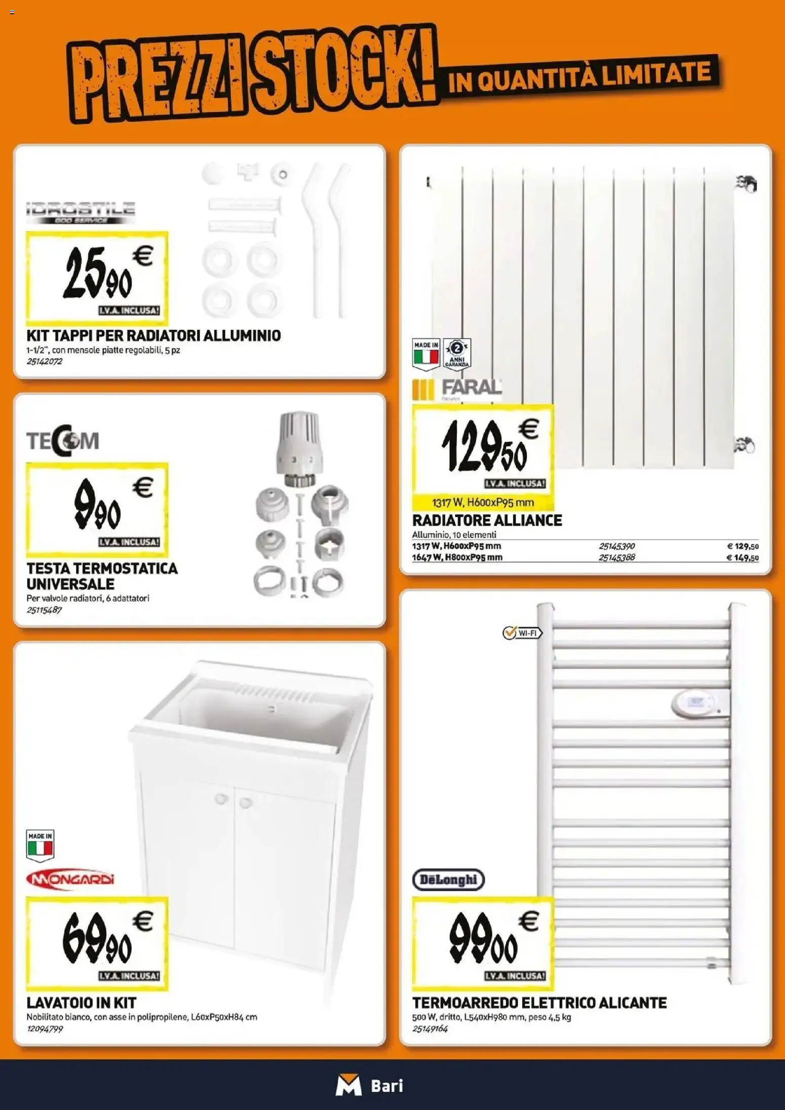 Anteprima dell'opuscolo TECNOMAT catalogo Bari dal negozio TECNOMAT valido da 29/10/2026