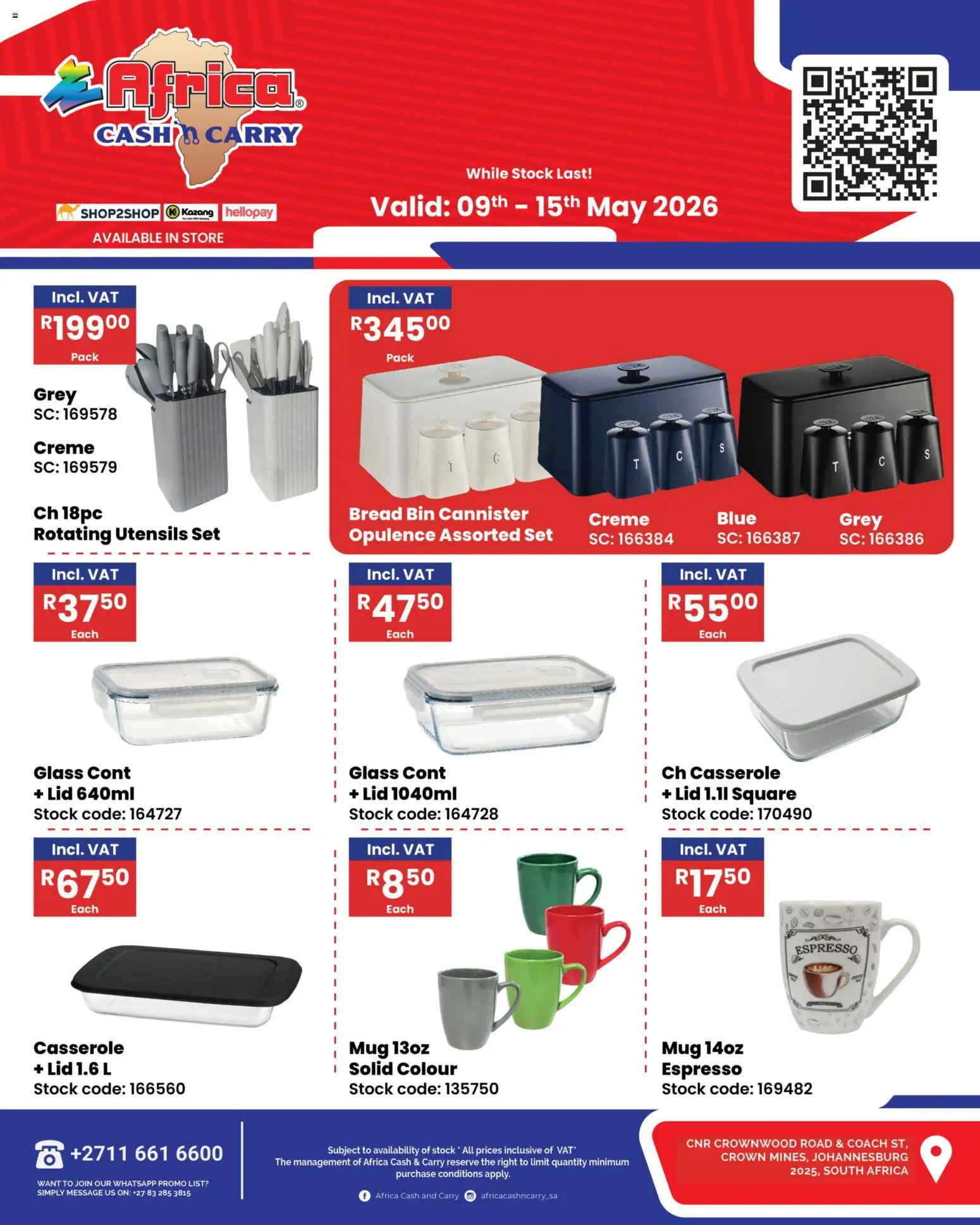 Preview of Africa Cash & Carry flyer valid from 09/05/2026