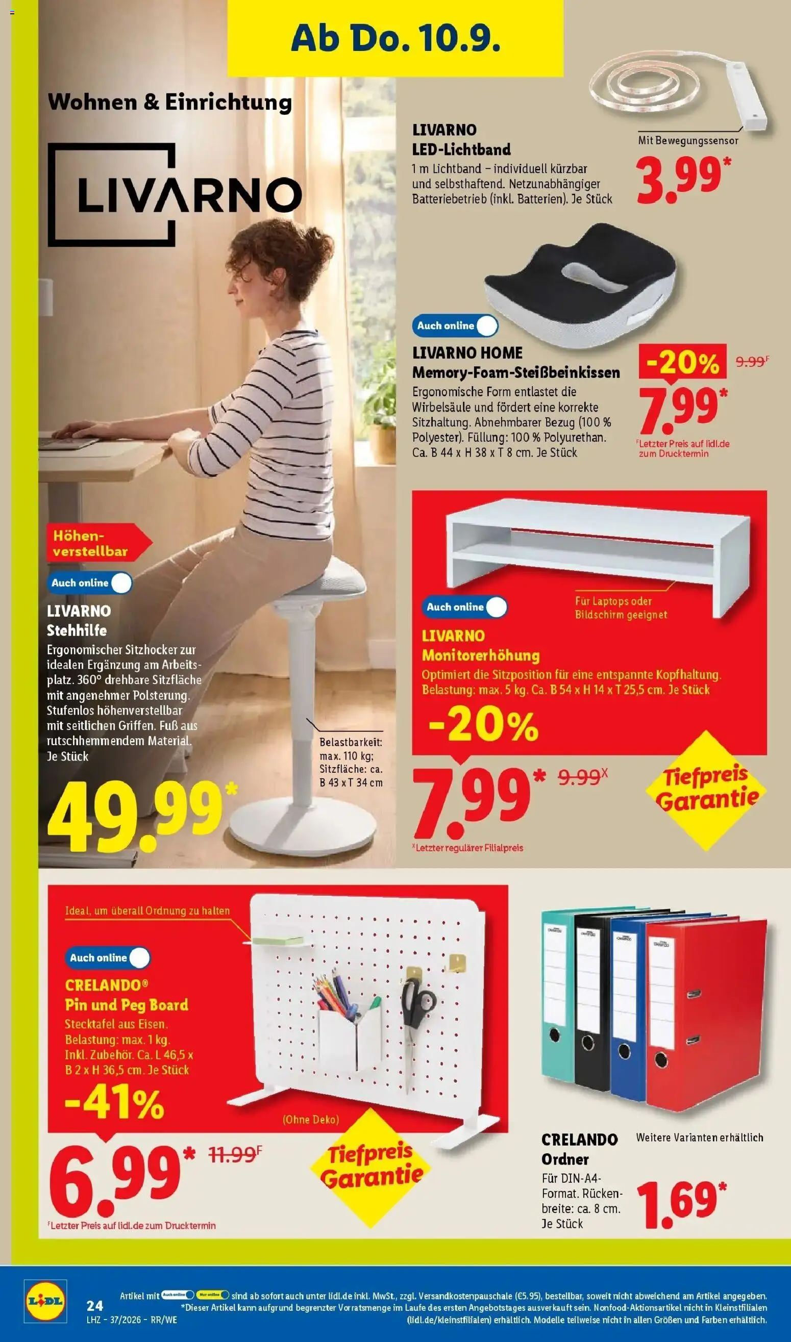 Vorschau von dem Prospekt des Geschäftes Lidl, gültig ab dem 07.09.2026 - Monitor, Bildschirm