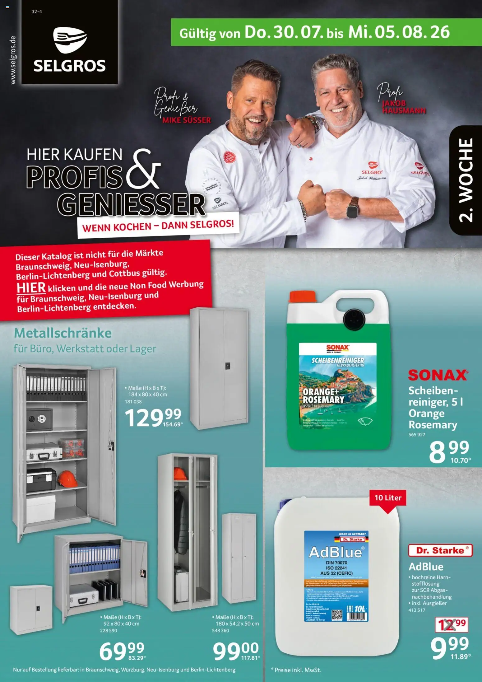 Vorschau von dem Prospekt des Geschäftes Selgros, gültig ab dem 30.07.2026