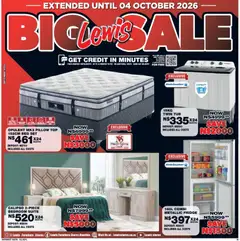 Preview of Lewis Stores flyer valid from 28/09/2026
