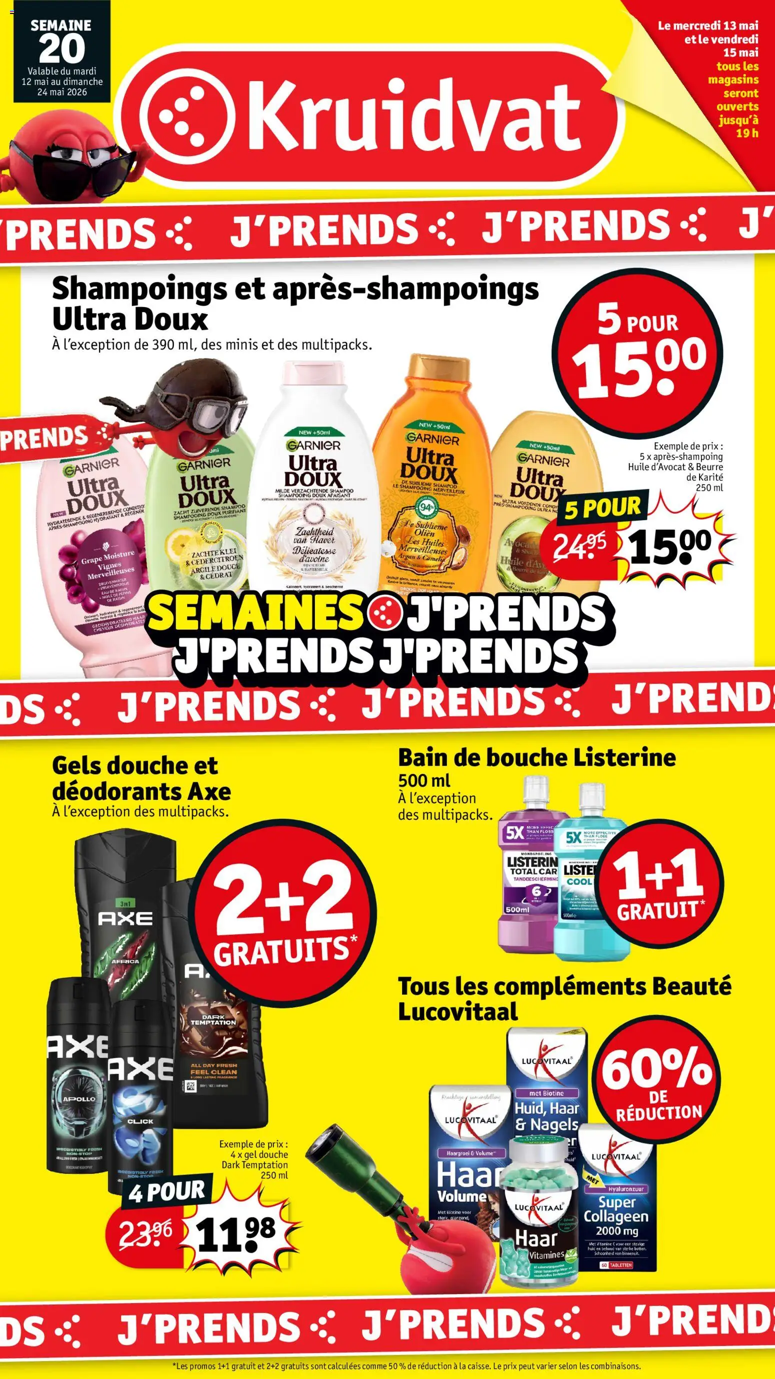 Voorbeeld van Kruidvat Folder de la semaine 20 van winkel Kruidvat geldig vanaf 12/05/2026