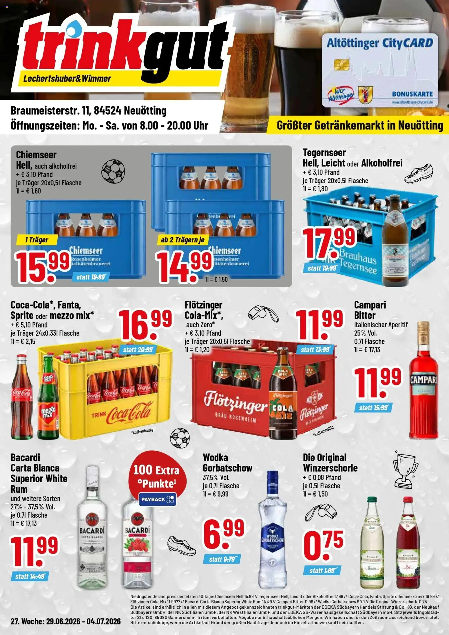 Vorschau von dem Prospekt des Geschäftes Trinkgut, gültig ab dem 28.06.2026