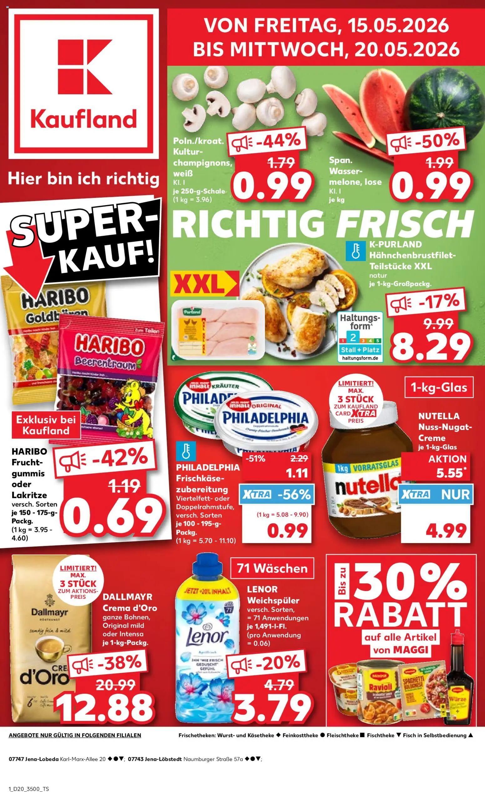 Vorschau von dem Prospekt des Geschäftes Kaufland, gültig ab dem 15.05.2026
