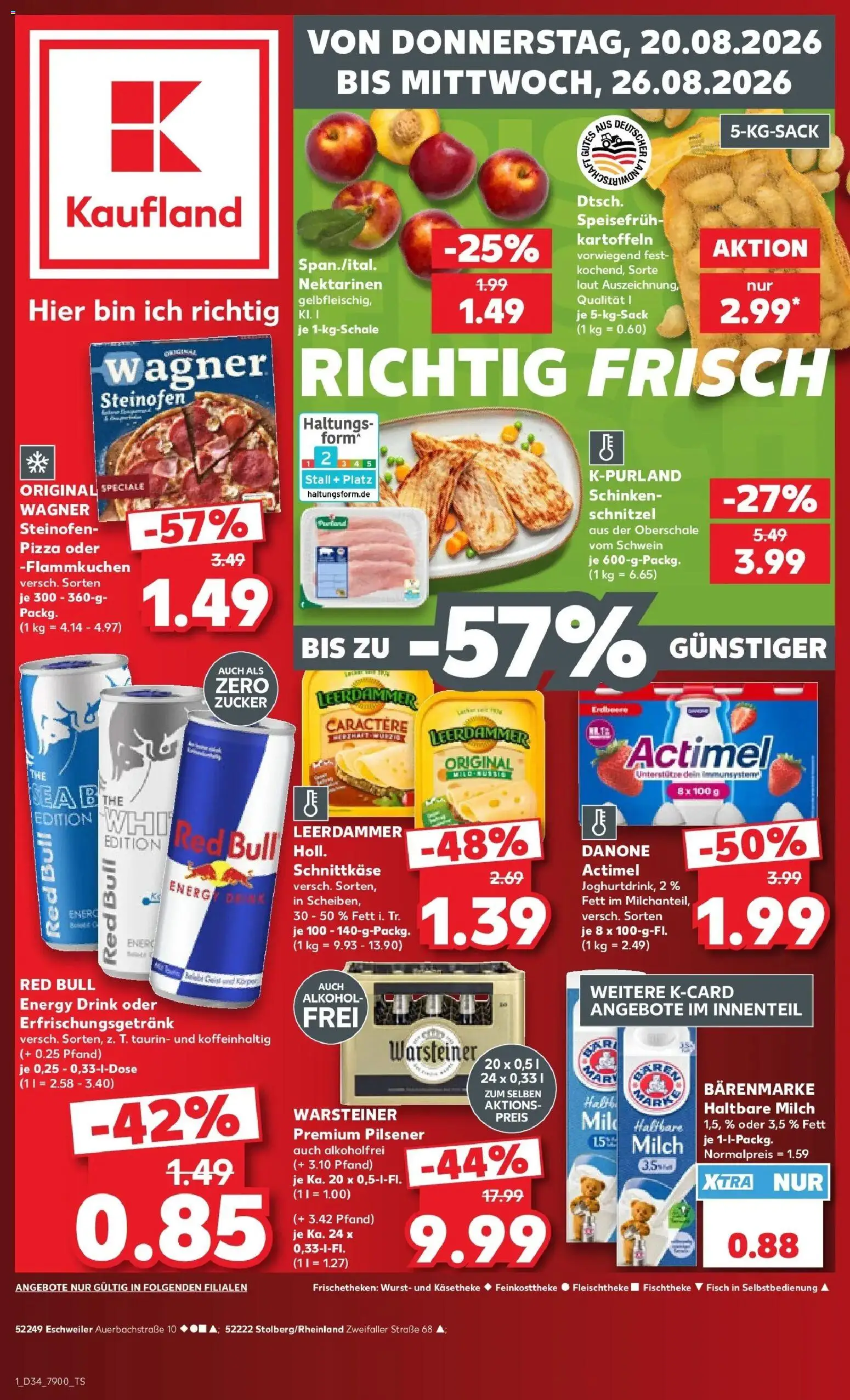 Vorschau von dem Prospekt des Geschäftes Kaufland, gültig ab dem 20.08.2026