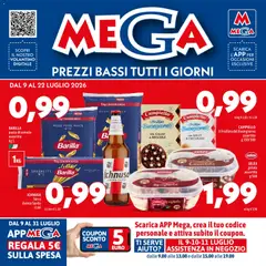 Anteprima dell'opuscolo Mega volantino dal negozio Mega valido da 09/07/2026