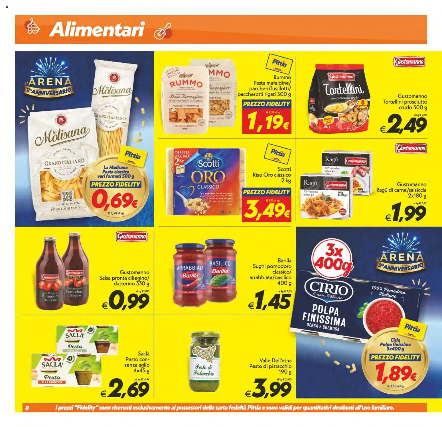 Anteprima dell'opuscolo SuperConveniente volantino Misterbianco dal negozio SuperConveniente valido da 23/10/2026 - Pasta, Pomodoro, Basilico, Penne, Barilla, Pesto, Salsa, Rummo