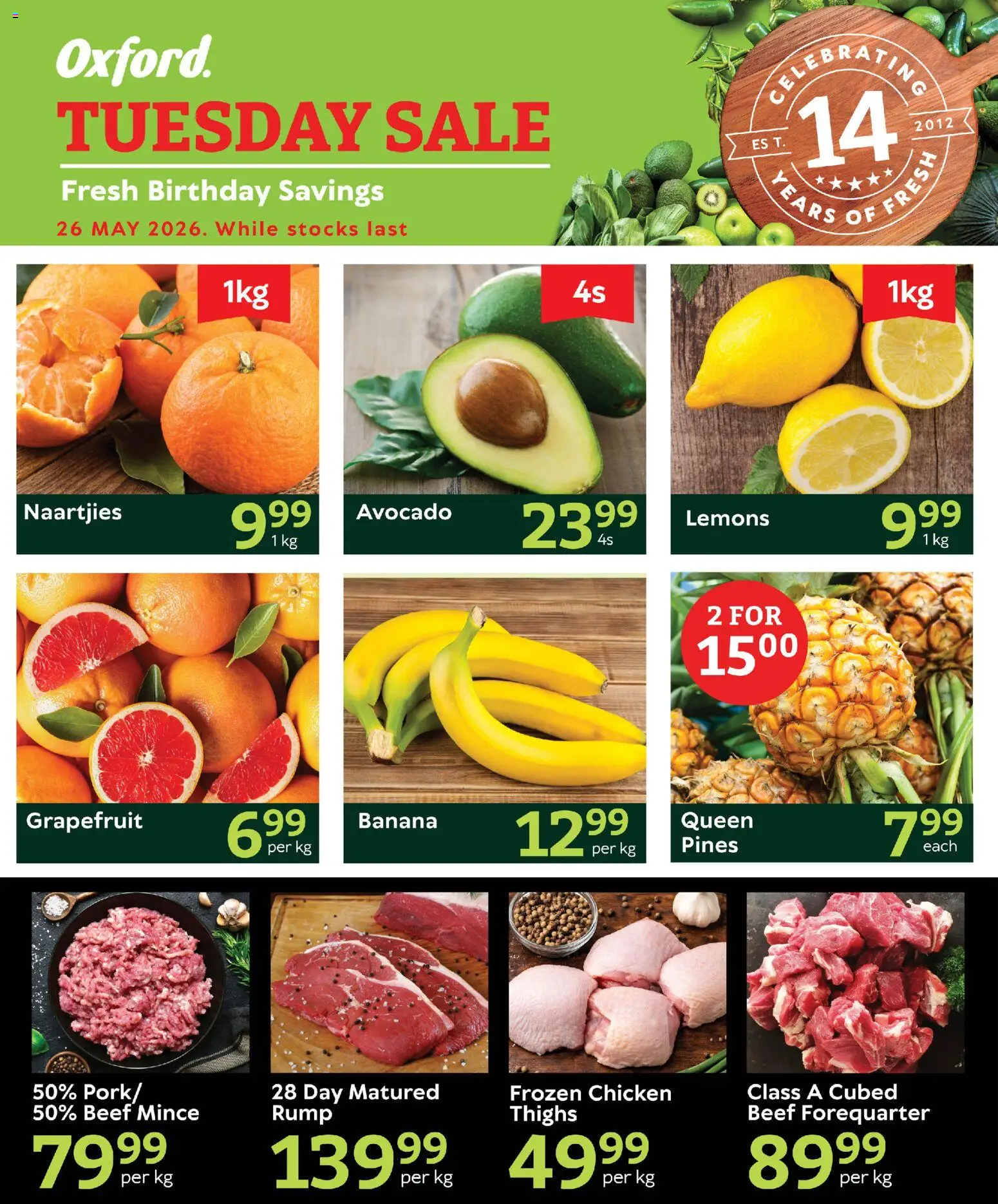 Preview of Oxford Freshmarket flyer valid from 26/05/2026