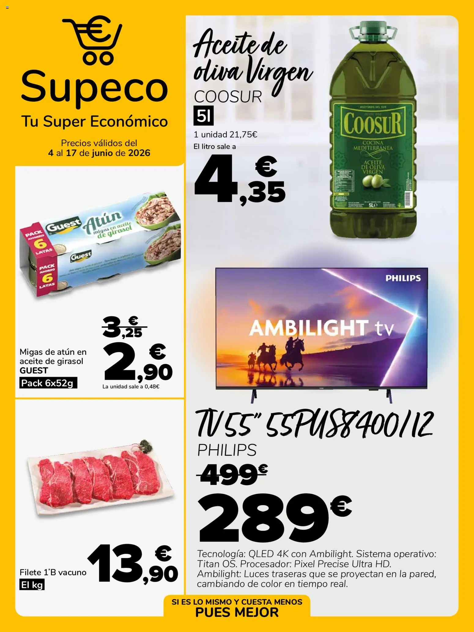 Vista previa del folleto de la tienda Supeco válido desde el 04/06/2026 
