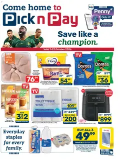 Preview of Pick n Pay flyer valid from 07/10/2026