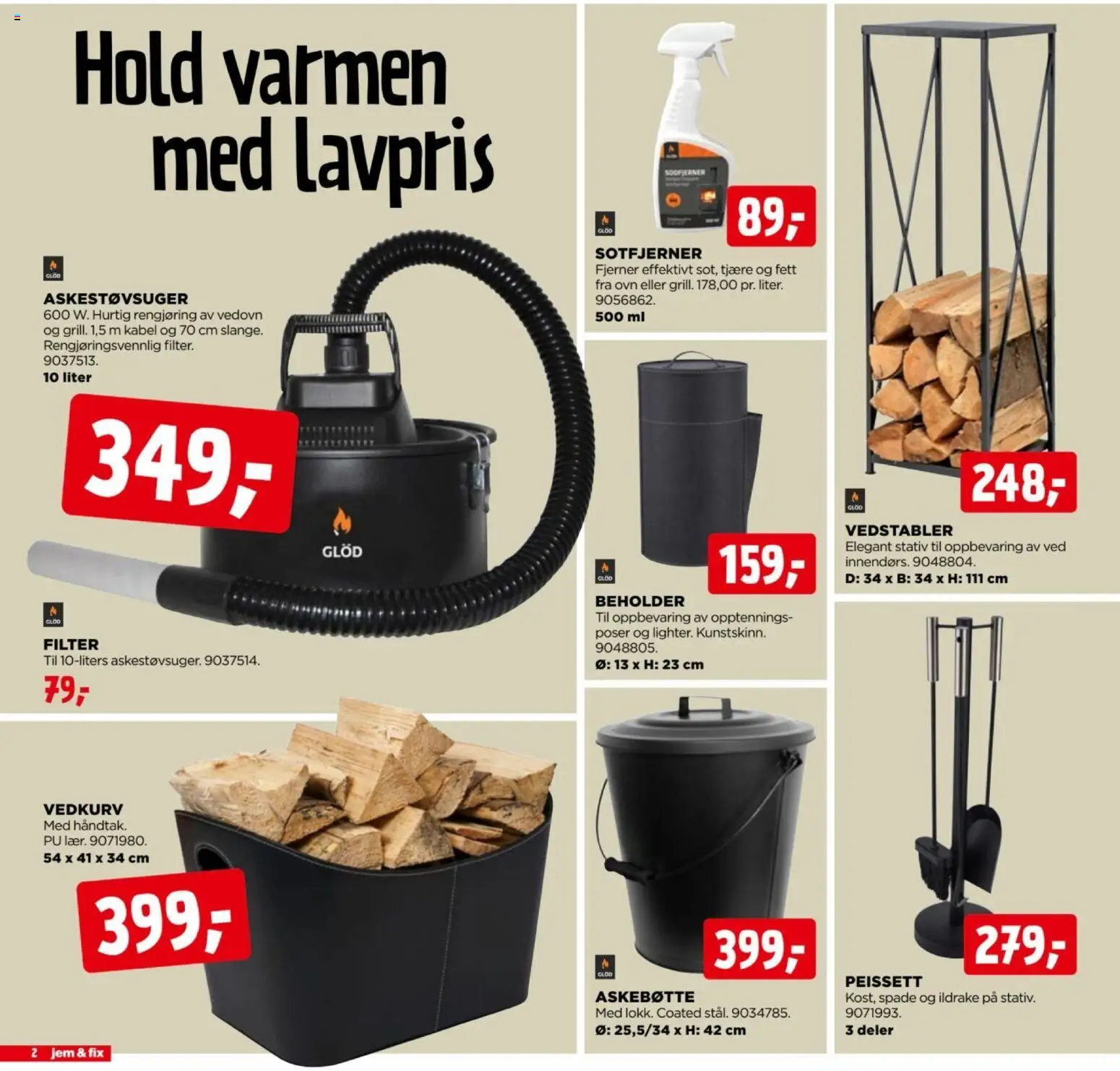Forhåndsvis Jem & Fix kundeavis fra butikk Jem & Fix gyldig fra 20/09/2026