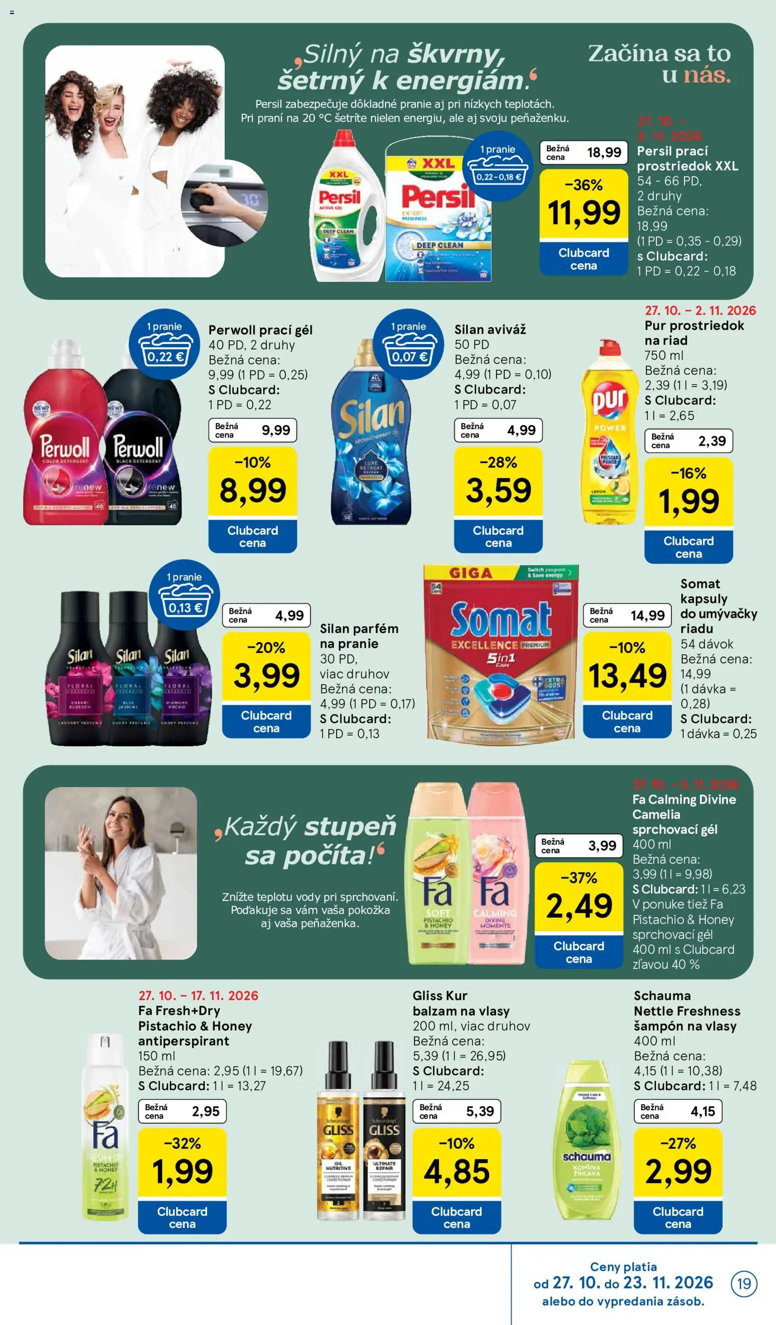 Náhľad Tesco letáku platného od 28.10.2026