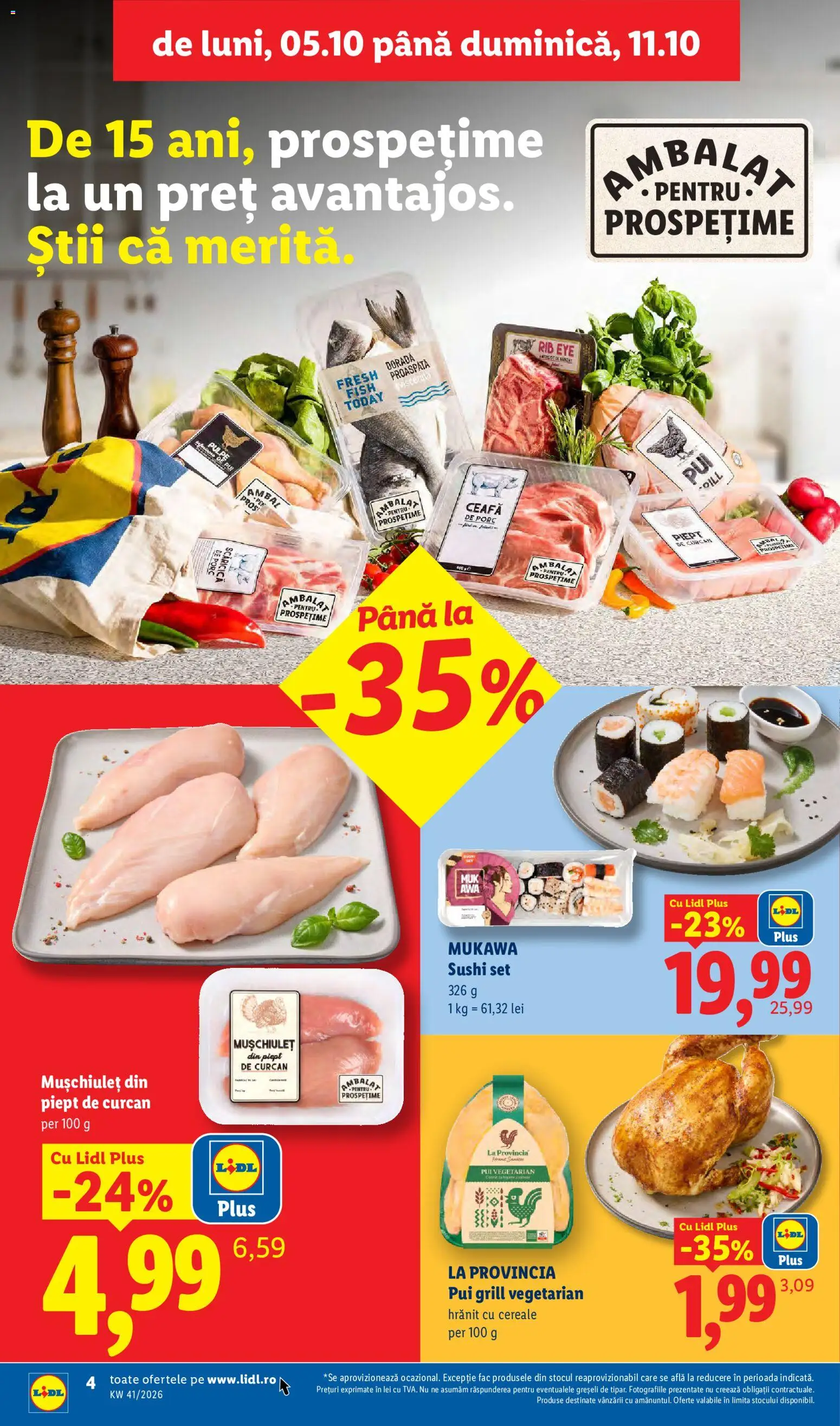 Previzualizarea de cataloage: Lidl Lidl Catalog valabil de la 05.10.2026