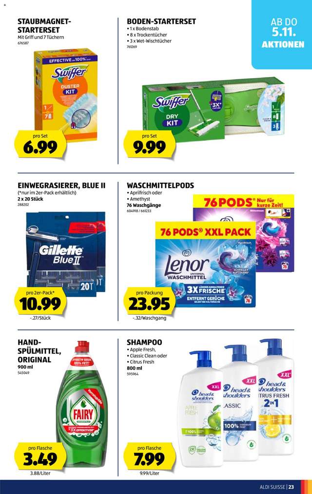 Neue Aldi Aktionen ab 05.11.