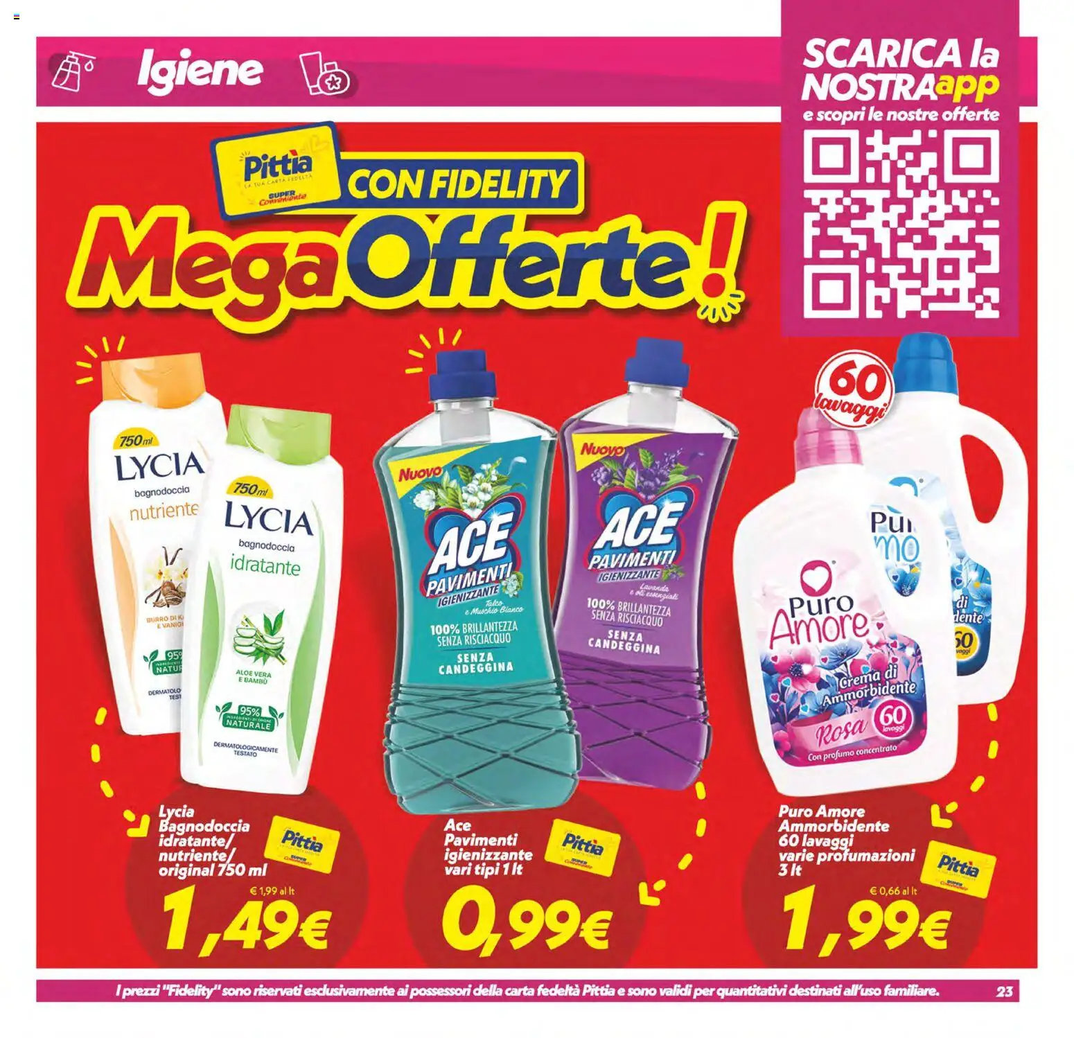Anteprima dell'opuscolo SuperConveniente volantino Catania, Misterbianco dal negozio SuperConveniente valido da 01/09/2026 - Crema, Aloe vera, Profumo, Burro, Candeggina, Ammorbidente