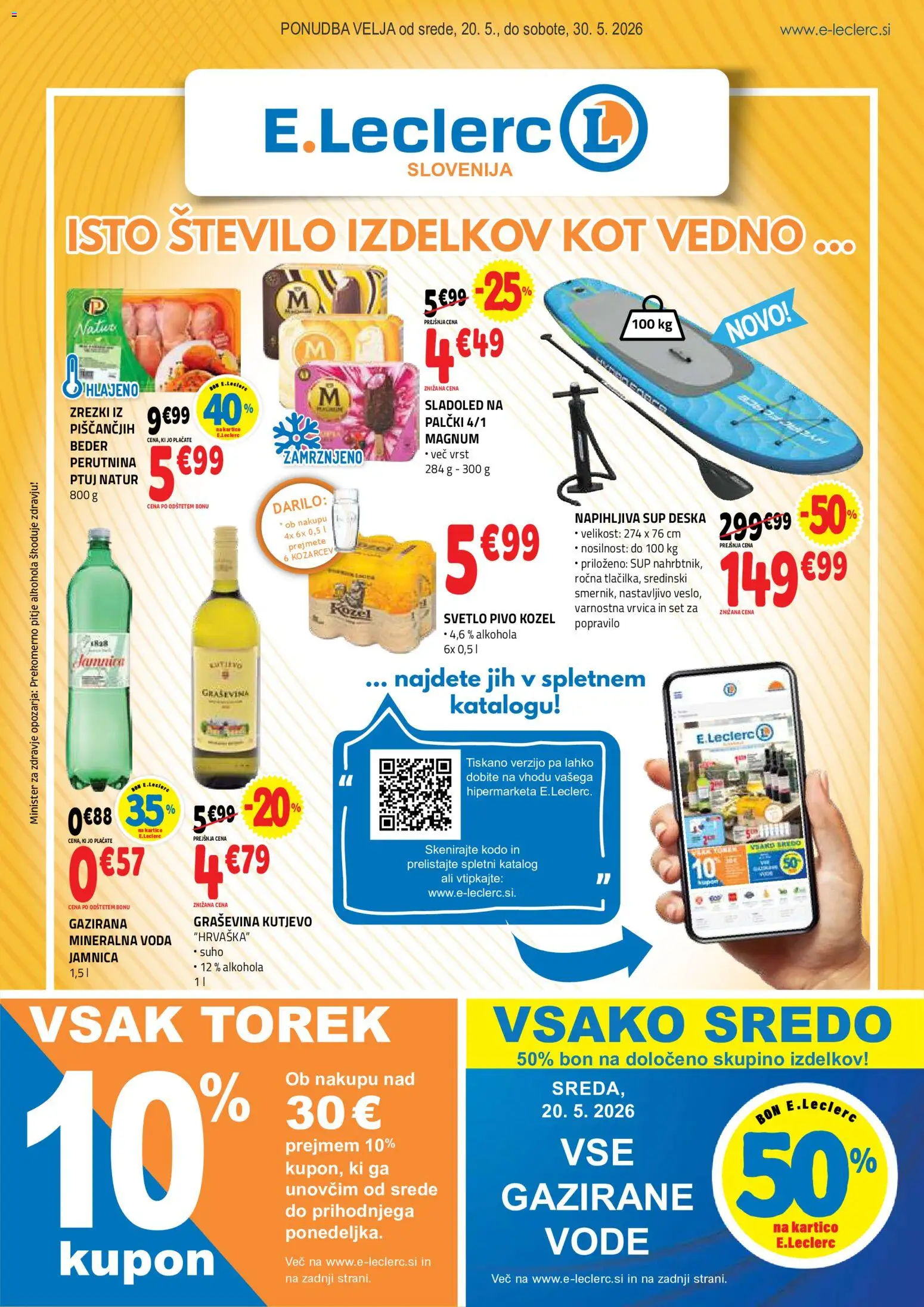 Predogled kataloga iz trgovine E.leclerc veljaven od 20.05.2026