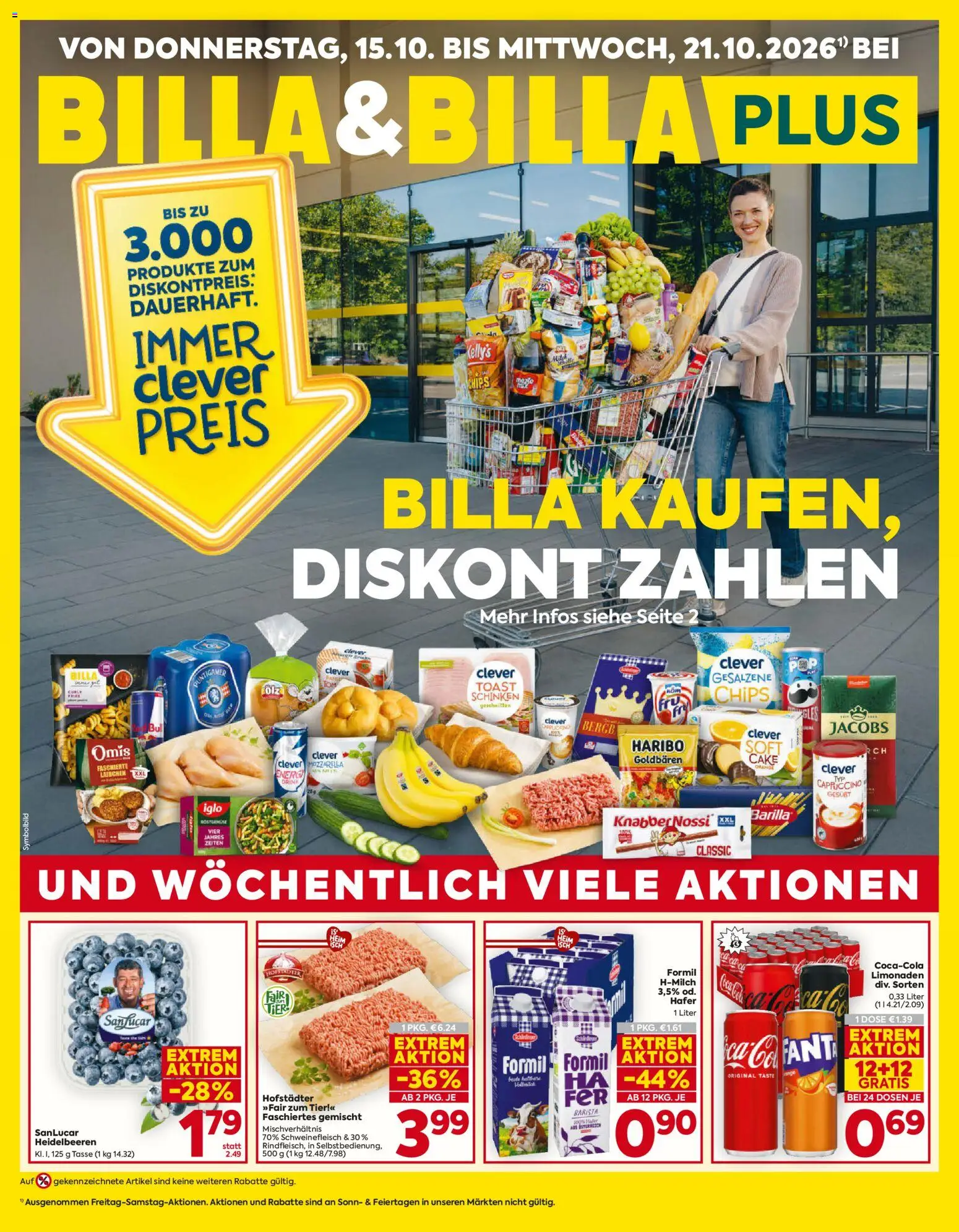 Vorschau der Angebote: Billa Billa Flugblatt gültig ab 15.10.2026