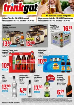 Vorschau von dem Prospekt des Geschäftes Trinkgut, gültig ab dem 17.05.2026
