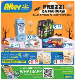Anteprima dell'opuscolo Alter Discount volantino dal negozio Alter Discount valido da 29/10/2026
