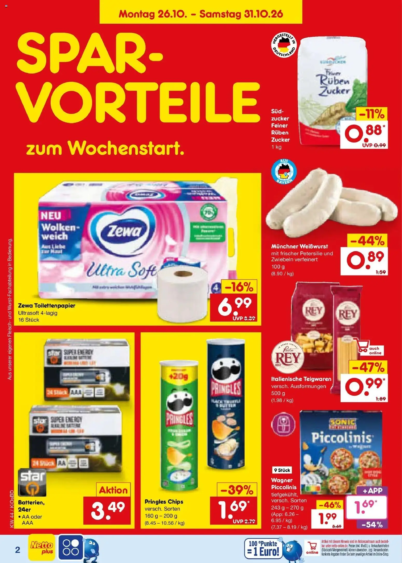 Vorschau von dem Prospekt des Geschäftes Netto Marken-Discount, gültig ab dem 26.10.2026