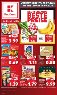 Vorschau von dem Prospekt des Geschäftes Kaufland, gültig ab dem 10.09.2026