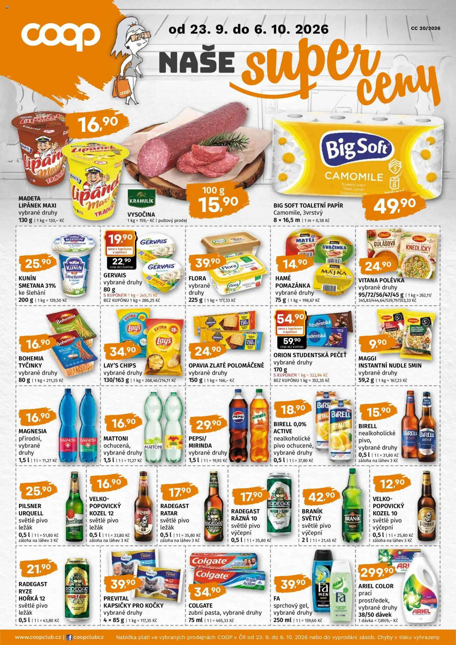 Náhled nabídky: Coop Coop leták - Super cena platný od 23.09.2026