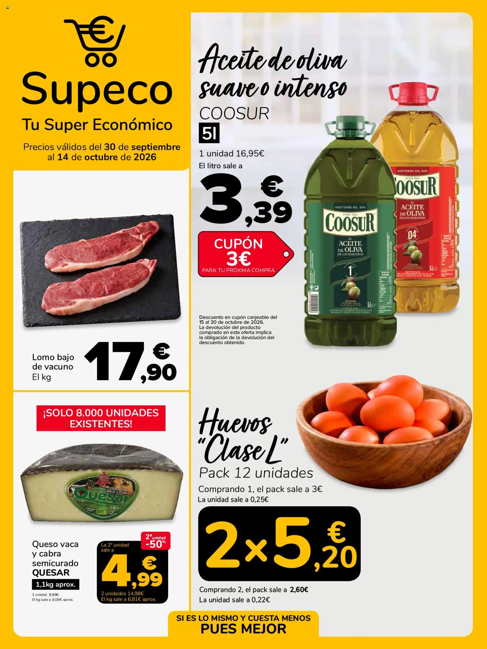 Vista previa del folleto de la tienda Supeco válido desde el 30/09/2026 