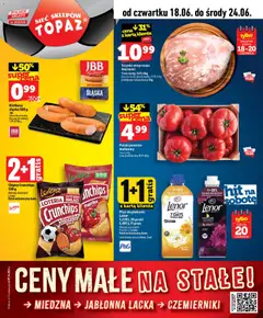 Pogląd gazetki "Topaz gazetka - Ceny małe na stałe" ze sklepu Topaz ważnej od 18.06.2026
