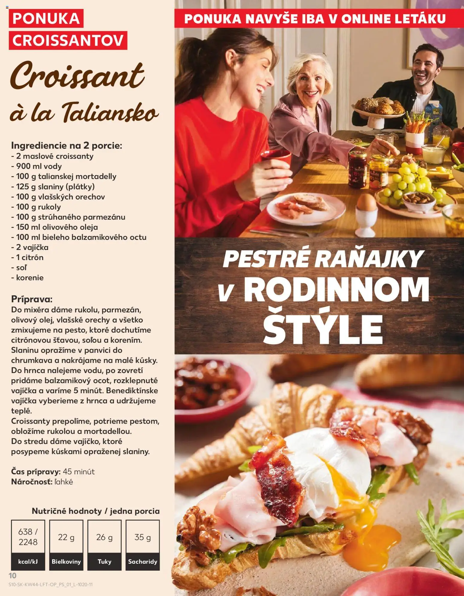 Náhľad Kaufland letáku platného od 30.10.2025 - Croissant, Orechy, Soľ, Korenie, Vlašské orechy
