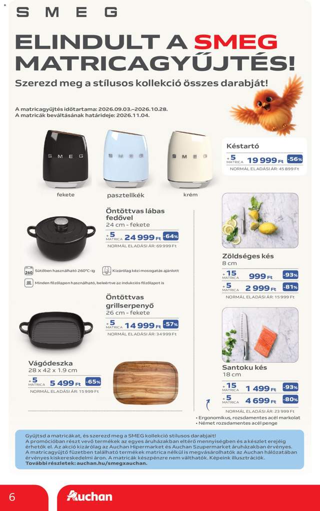 Új Auchan akciós újság 10.01.
