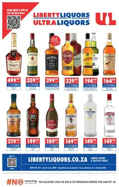 Preview of Ultra Liquors flyer valid from 16/04/2026