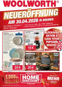 Vorschau von dem Prospekt des Geschäftes Woolworth, gültig ab dem 29.04.2026