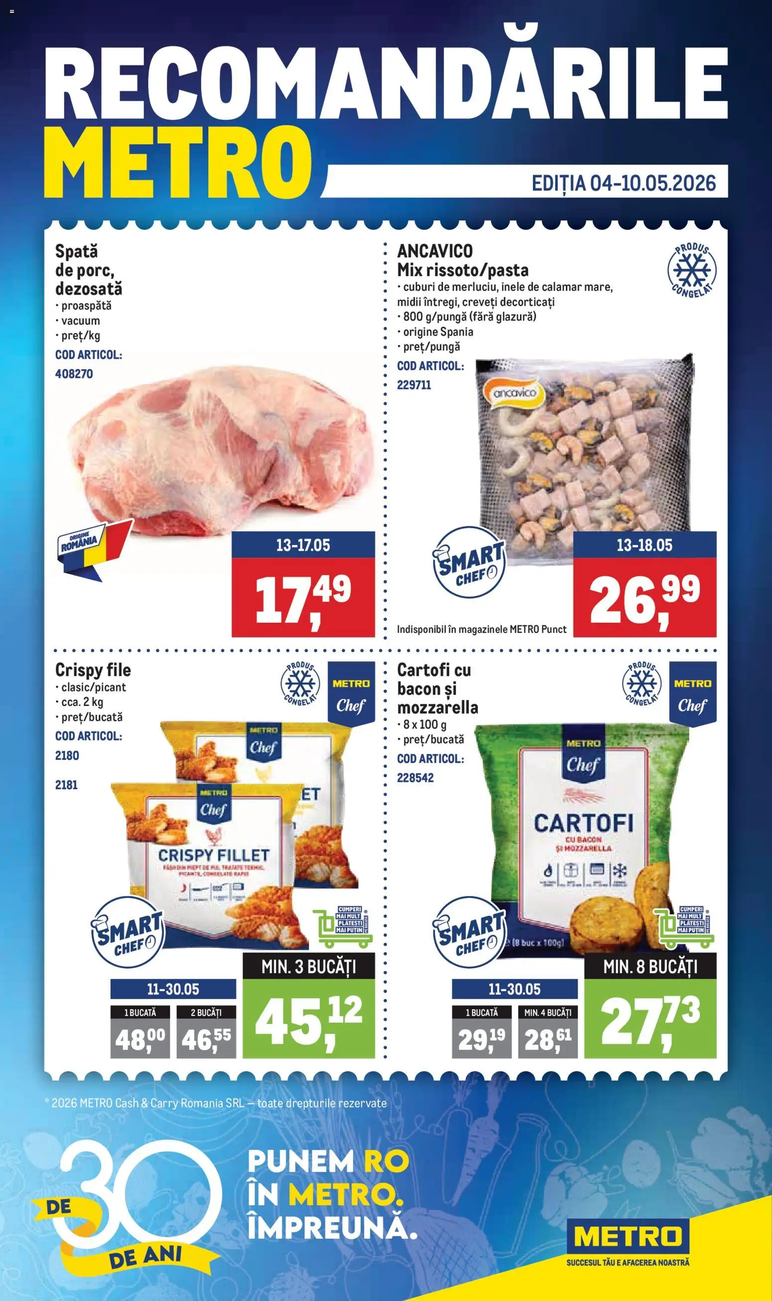 Previzualizarea de cataloage: Metro Metro Catalog valabil de la 11.05.2026