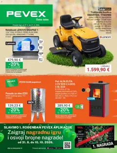 Pregled letka Pevex Katalog trgovine Pevex vrijedi od 27.08.2026